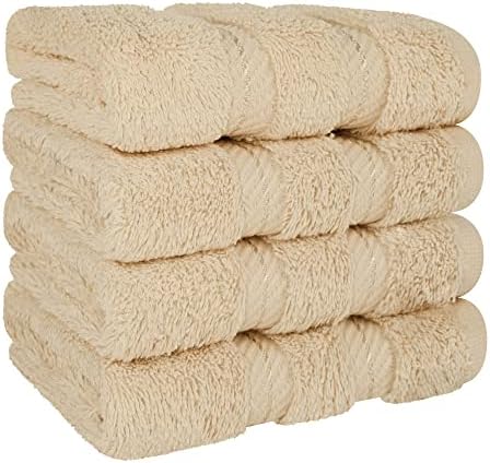 American Soft Linen 100% Cotton Luxury Turkish Towels, 4 PC Washcloth Set - Image 6