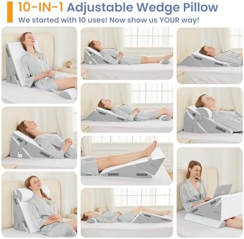 Sasttie Adjustable Wedge Pillow Set - Image 3