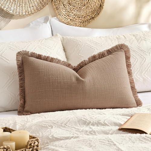 100% Cotton 14x24 Inch Lumbar Pillow Cover by KevinTextile