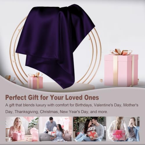 LYSHIN Silk Pillow Cases 2 Pack Queen Size - Image 6