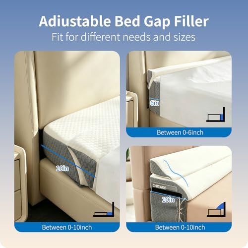 Headboard Pillow for Bed Reading, Large Bed Wedge Pillow for Sitting Up in Bed - Image 4