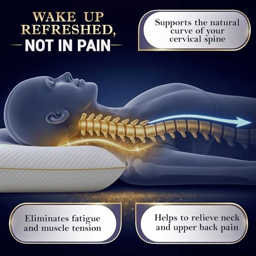 Royal Therapy King Shredded Memory Foam Bed Pillow – Adjustable Memory Foam - Image 4