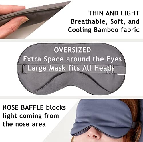 100% Bamboo Viscose Sleep Eye Mask - Image 3
