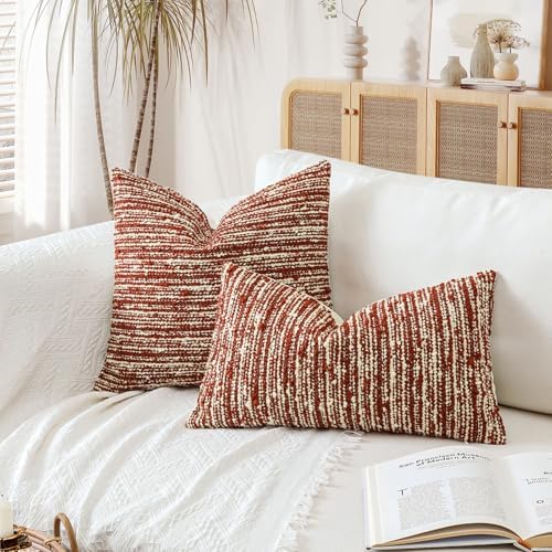 Artscope Throw Pillow Cover 16x16 Inch Set of 2 Super Thick Pillow Cover - Image 6