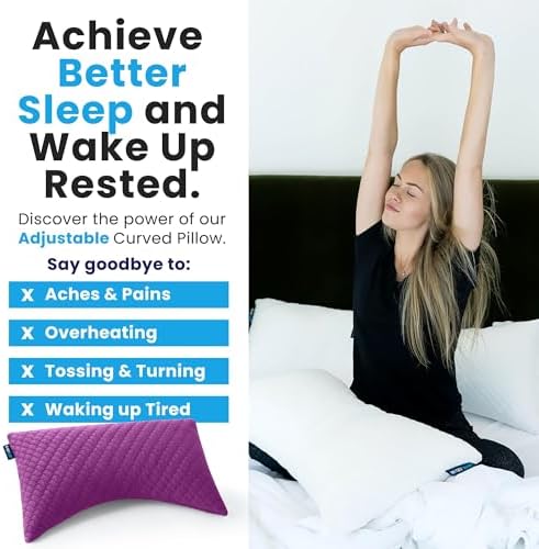Sidney Sleep Adjustable Bed Pillow - Image 6