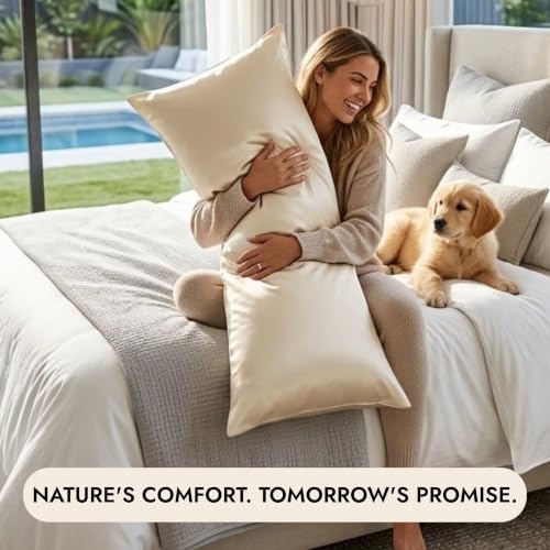 Cotton Metrics Body Pillowcase 20x72 – 100% Tencel Lyocell Eucalyptus Cooling - Image 5