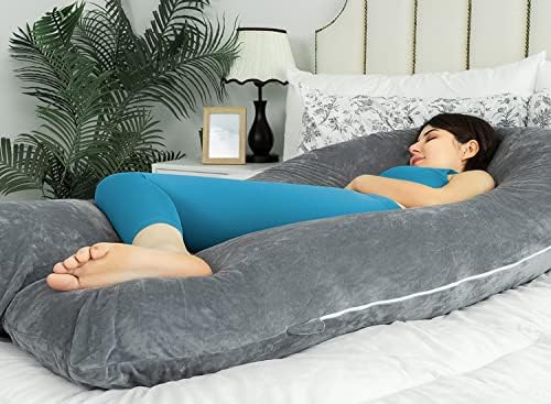 QUEEN ROSE 65 Inch U Shaped Pregnancy Body Pillow - Image 5