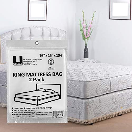 Uboxes King Mattress Poly Covers - Image 6