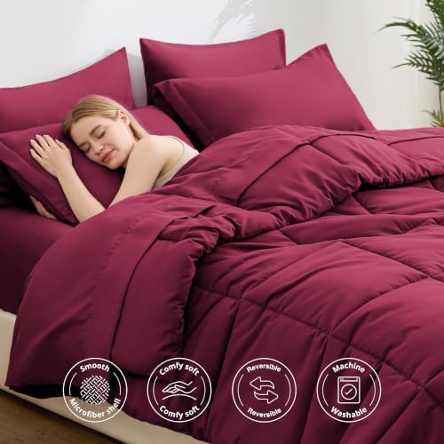 Love's cabin Plaid Queen Comforter Set - Image 3