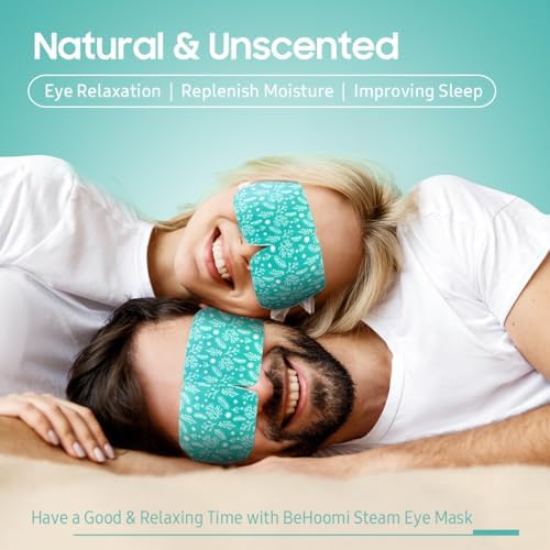 BeHoomi 20 Packs Steam Eye Mask, Heated Eye Mask Warm Compress - Image 2
