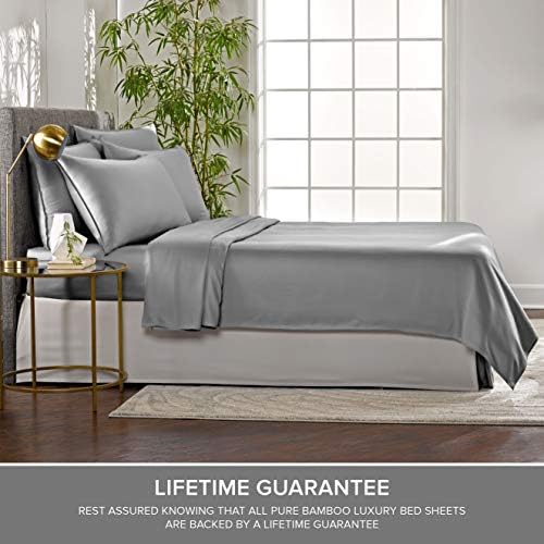 Pure Bamboo Split King Sheets, Genuine 100% Organic Viscose Derived from Bamboo - Image 4