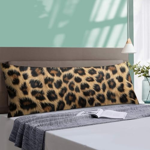 Leopard Body Pillow Pillowcase Cheetah Long Body Pillow Cover - Image 5