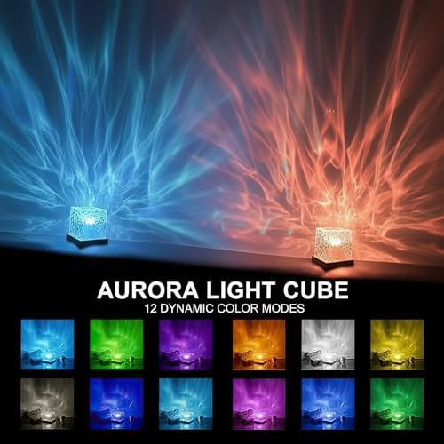2026 New Ocean Wave Projector Light, 16 Color Touch & Remote Ocean Lamp, 3D Water Ripple LED Night Light, Romantic Ambient Lighting for Bedroom, Kids Room, Meditation, Relaxation, Home Decor - Image 4