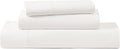 UGG Twin XL Sheet Set 3-Piece Luxury Cooling Sheets Deep Pockets Premium Bedding with 1 Pillow Sham Machine Washable, for Dorm Essentials & College Bedding, Twin XL, White (Hedi)