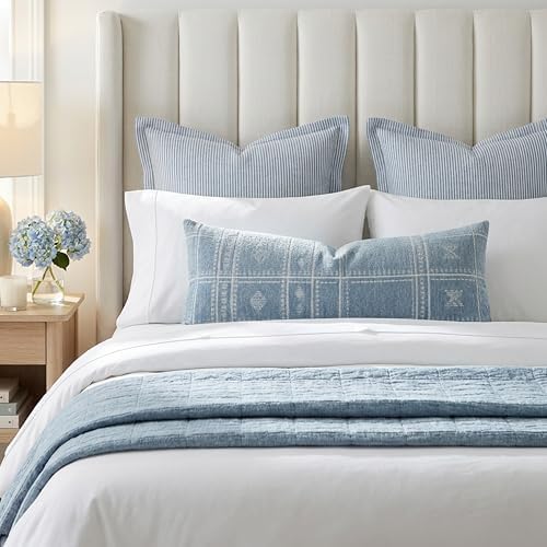 BlissBlush Decorative Lumbar Pillow Cover 14x36, Long Decorative Throw Pillow - Image 3