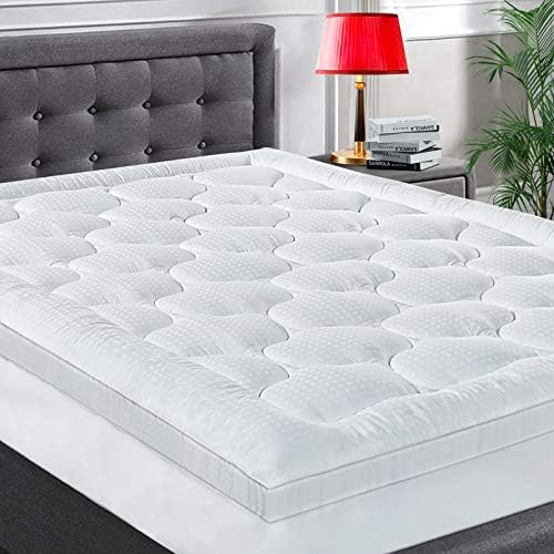 COHOME King Mattress Topper, Extra Thick Cooling Mattress Pad by COHOME