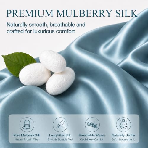 Mulberry Silk Pillow Cases for Hair and Skin - Image 3