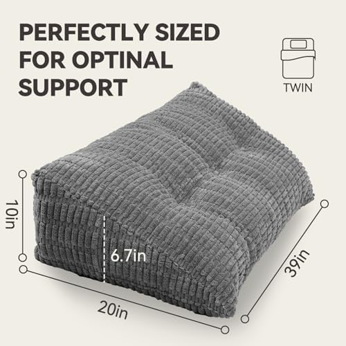 Headboard Pillow Twin Triangular Bed Wedge Pillow - Image 2