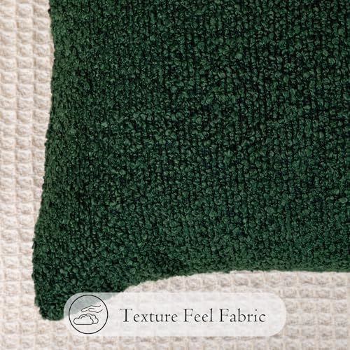 JoraLion 14x26 inch Boucle Lumbar Pillow Cover, Forest Elf Woven Texture - Image 7