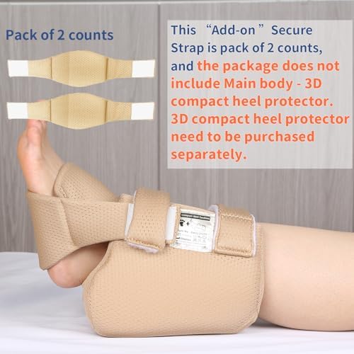 Add-on Secure Strap Prevent 3D Heel Protector from Shifting or Falling Off - Image 2