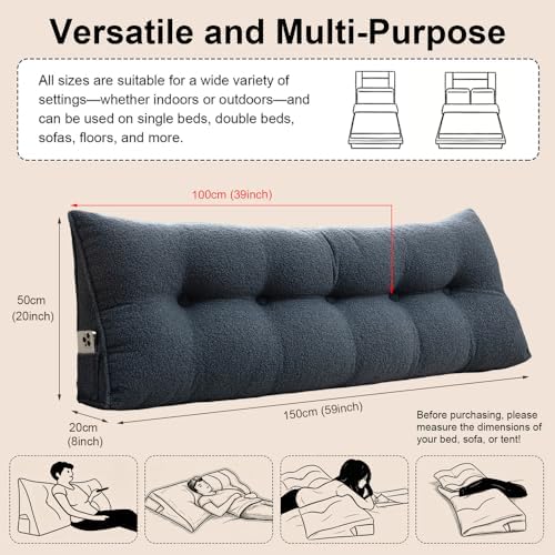 ERWUDEling Headboard Pillow Queen - Image 2