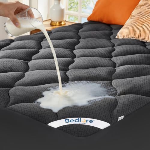 BEDLORE Waterproof Twin Mattress Pad, Breathable Mattress Protector by Bedlore