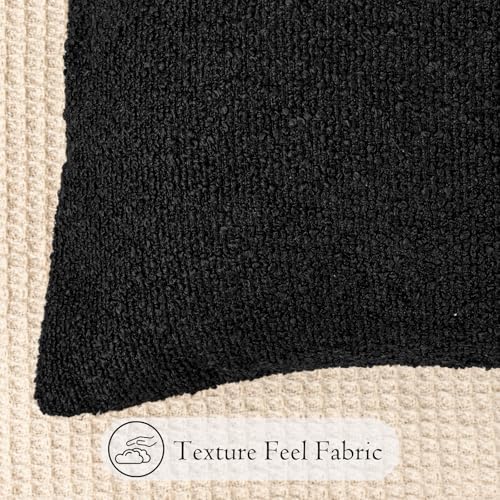 JoraLion 14x36 inch Boucle Lumbar Pillow Cover - Image 4