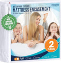 Utopia Bedding Mattress Protector Zippered Full Size, 100% Waterproof Bed Bug by UTOPIABEDDING
