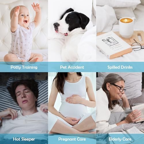 Cozymaker Cooling Full Size 100% Waterproof Mattress Protector - Image 7