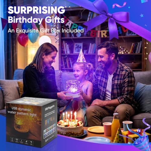 YXQUA Ocean Wave Projector, 16 Colors Northern Lights, Plug-in - Image 6