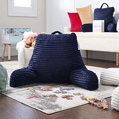Hearth & Harbor Reading Pillow for Bed Adult – Back Pillow for Sitting in Bed - Image 7