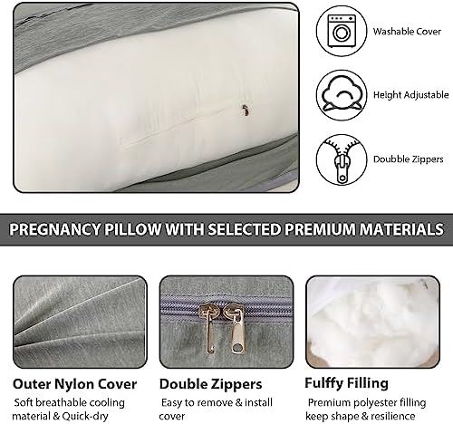 Amagoing Cooling Pregnancy Pillow - Image 5