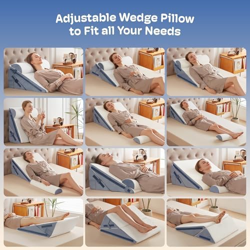3PCS Wedge Pillow, Orthopedic Wedge Pillow - Image 3