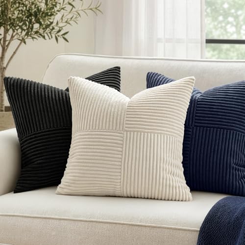 MIULEE Black Decorative Throw Pillow Covers - Image 4