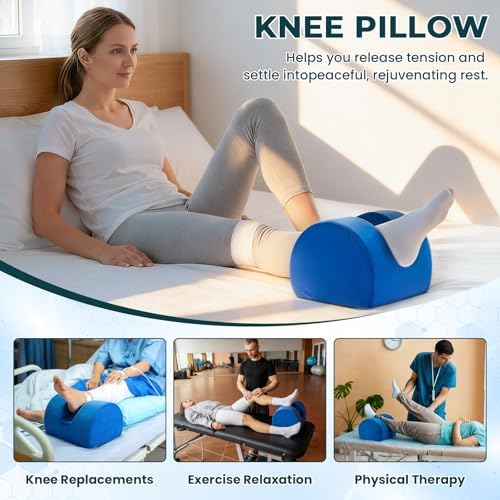 Knee Replacement Pillow, Ergonomic Foot Elevation Pillow - Image 4