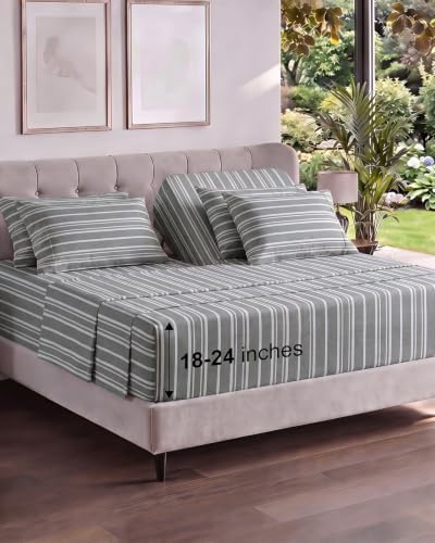 Extra Deep Flex Top Split Head King Sheet Set by CGKUnlimited