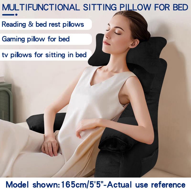 YDCEULARDOH Reading Pillow for Bed Adult – Large Bed Pillow - Image 4
