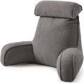 Reading Pillow for Sitting Up in Bed, Sofa & Floor – Corduroy Backrest Pillow by Ailuteie