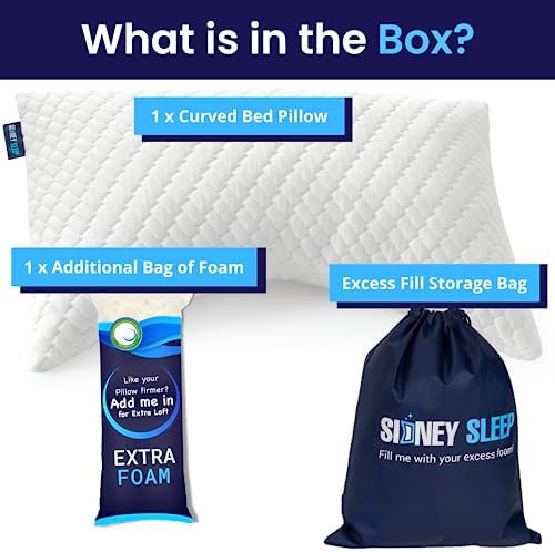 Sidney Sleep Adjustable Curved Pillows - Image 5