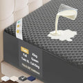 OhGeni 100% Waterproof Mattress Protector, Twin Size Gray Bamboo Viscose Top by OhGeni