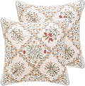 ISAENNE Vintage Linen Throw Pillow Cover by Isaennehomedecoration