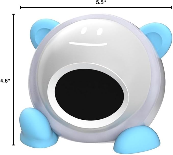 OK to Wake Clock for Kids, Sleep Training Clock with Night Light and Sound Machine, Kids Alarm Clock for Bedrooms (Blue)