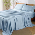Bedsure PureWoven 100% Rayon Derived from Bamboo, Full Size Sheets by BEDSURE