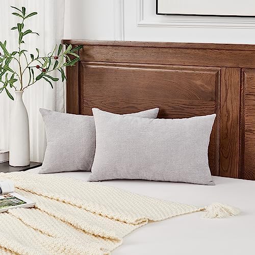 GAWAMAY Lumbar Support Pillow Decorative Throw Pillow Covers 12"x20" Inch Set - Image 4