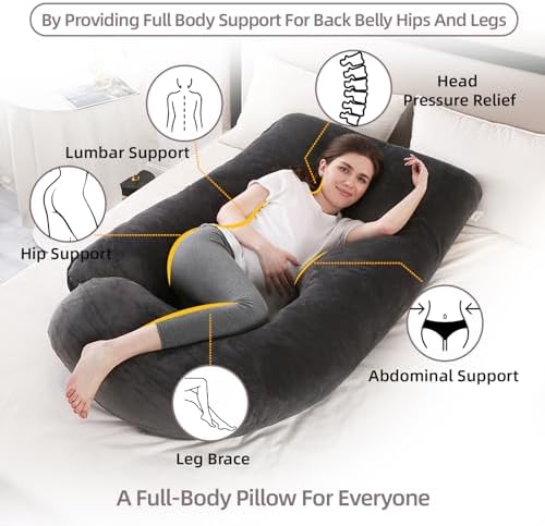 60 Inch Full Body Pregnancy Pillows - Image 2