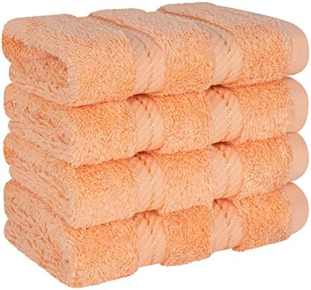 American Soft Linen 100% Cotton Luxury Turkish Towels, 4 PC Washcloth Set - Image 6