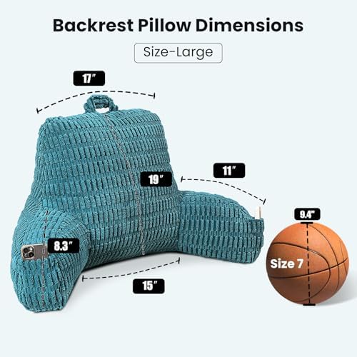 Large Reading Pillow for Sitting Up - Image 3