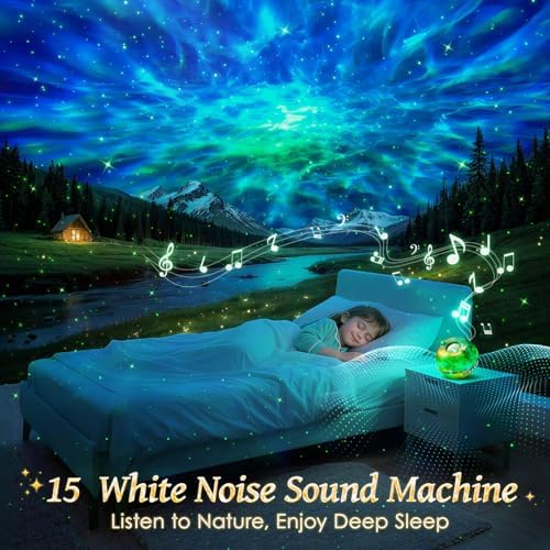 One Fire Galaxy Projector Whimsy Celestial Decor Dorm College Lamp - Image 3