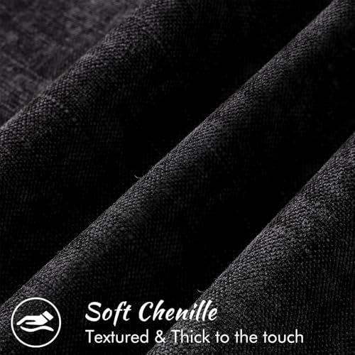 decorUhome Chenille Decorative Throw Pillow Covers 24x24 Set of 2 - Image 2