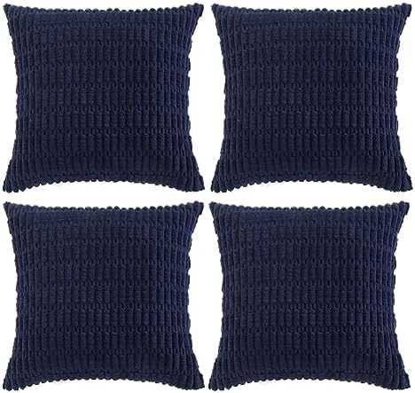 Fancy Homi 4 Packs Decorative Throw Pillow Covers by Fancy+Homi